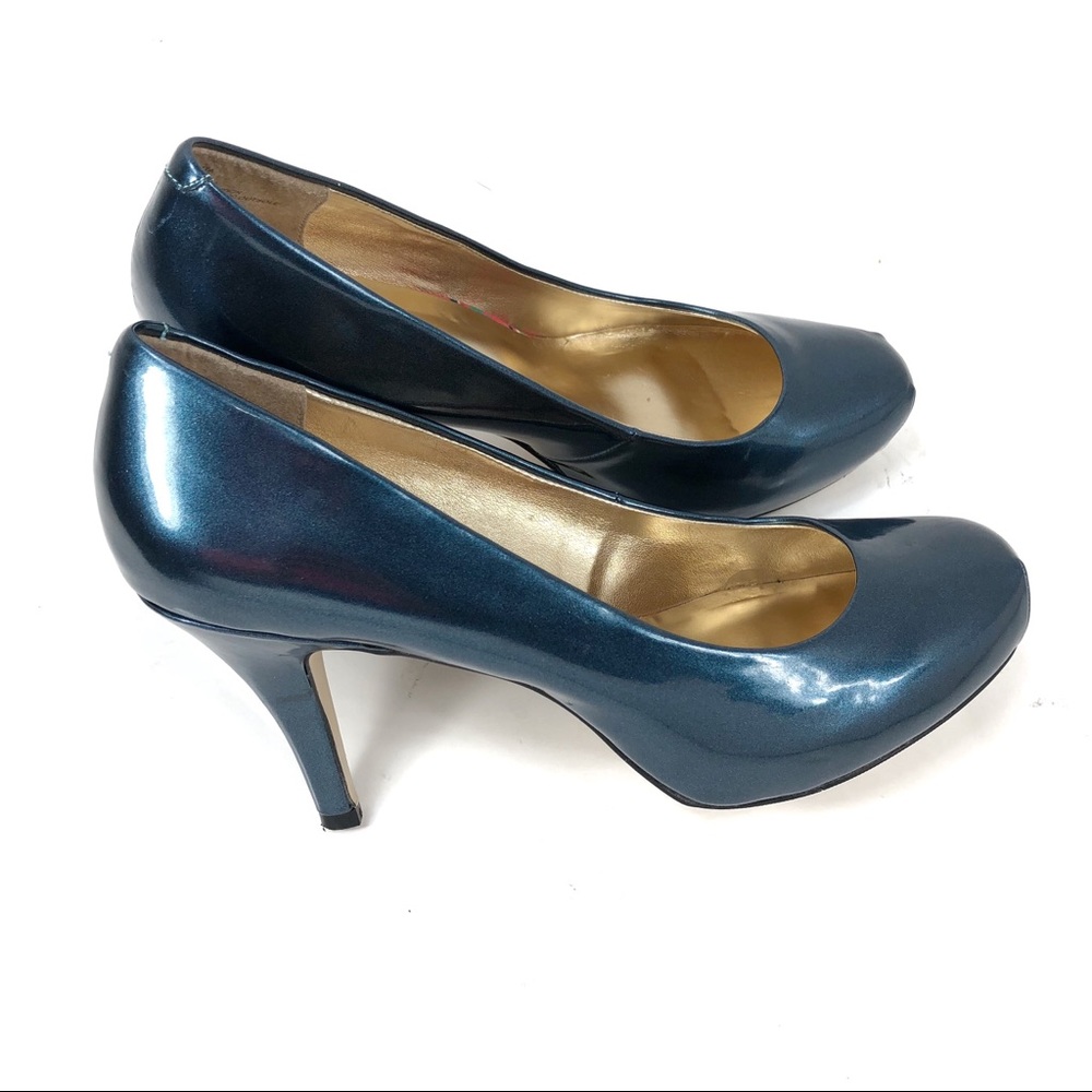 Madden Girl Blue high heels size 9.5